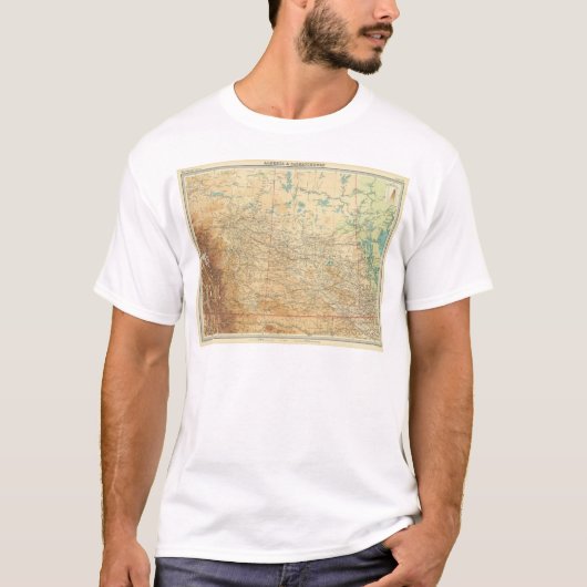 T-shirt Alberta et Saskatchewan (Devant)