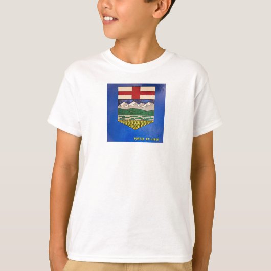 T-shirt ALBERTA pour enfants (Devant)