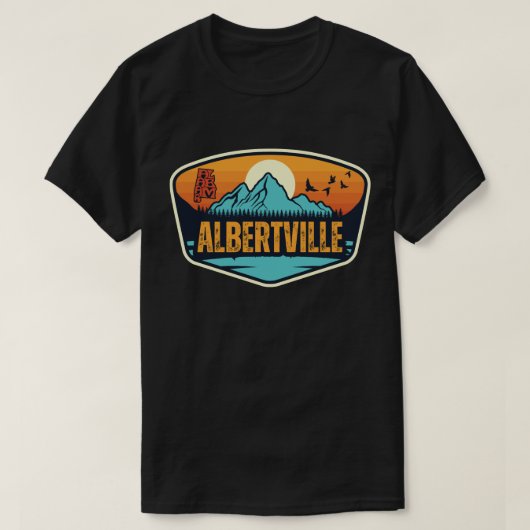 T-shirt Albertville, Alabama (Design devant)