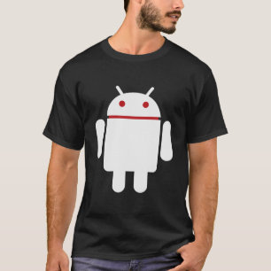 T-shirt Albinos androïde
