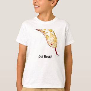 T-shirt Albinos Hognose occidental