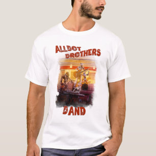 T-shirt Albot Brothers Band / Bob's Saucer Repair
