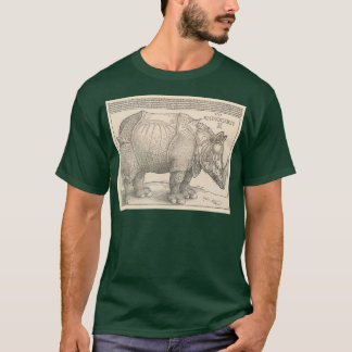 T-shirt Albrecht Durer Rhinoceros 3
