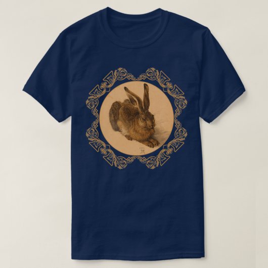 T-shirt Albrecht Durer Young Hare Feldhase (Design devant)