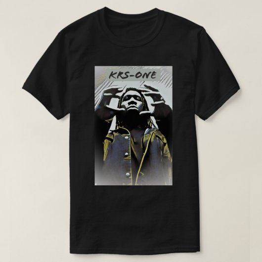 T-shirt Album d'or inspiré par KRS ONE (Design devant)