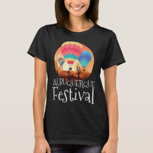 T-shirt Albuquerque Balloon Nouveau Mexique Partie Hot Air