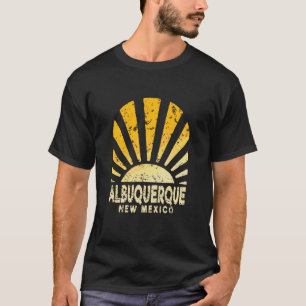 T-shirt Albuquerque NM - Ensoleillé Albuquerque Nouveau-Me