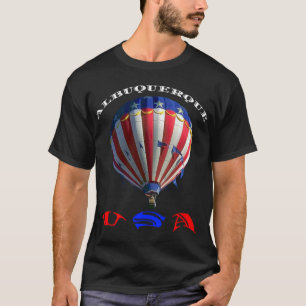 T-shirt Albuquerque Nouveau-Mexique Hot Air Balloon Fiesta