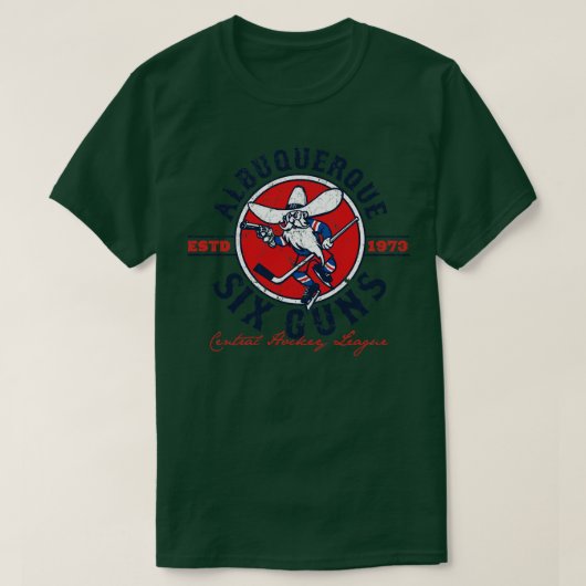T-shirt Albuquerque Six Guns (Design devant)