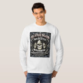 T-shirt ALCATRAZ_BAD_GUYS_WHISKEY_LABELblkz (Devant entier)