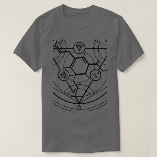 T-shirt Alchimie de la bière (Design devant)