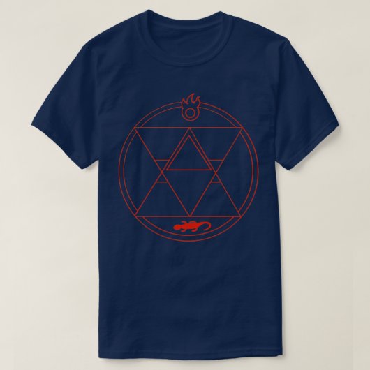 T-shirt Alchimie de la flamme (Design devant)