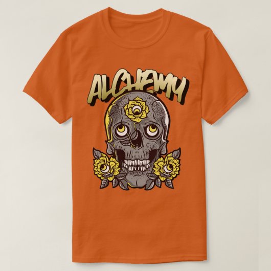 T-shirt Alchimie dorée 2 (Design devant)
