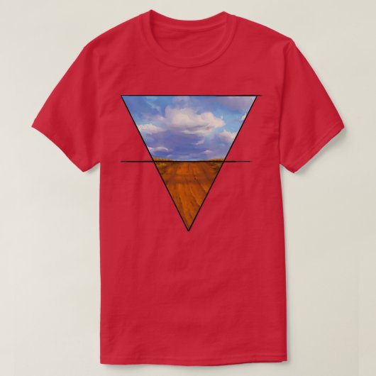 T-shirt Alchimie Élément Terre (Design devant)