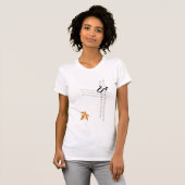 T-shirt alchimiste automnal (Devant entier)