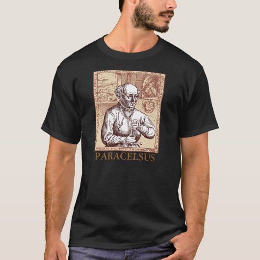 T-shirt Alchimiste, Paracelsus (Devant)