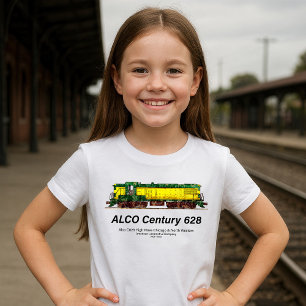 T-shirt Alco C-628 aka Alco Century 628 Diesel Locomotive