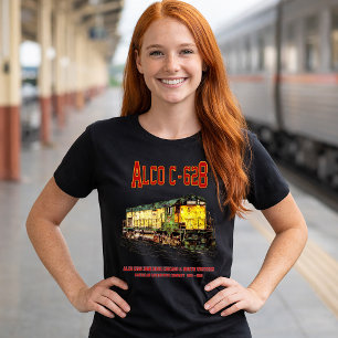 T-shirt Alco C-628 aka Alco Century 628 Diesel Locomotive