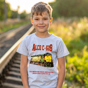 T-shirt Alco C-628 aka Alco Century 628 Diesel Locomotive