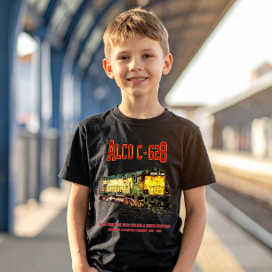 T-shirt Alco C-628 aka Alco Century 628 Diesel Locomotive
