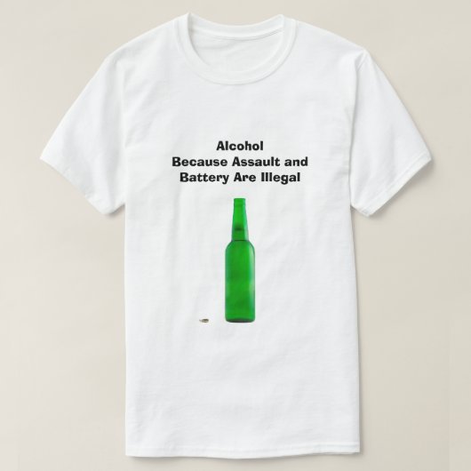 T-Shirt Alcool (Design devant)