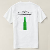 T-Shirt Alcool (Design dos)
