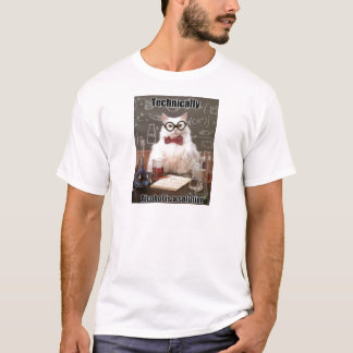 T-shirt Alcool de Meme de chat de chimie