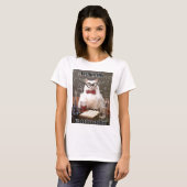 T-shirt Alcool de Meme de chat de chimie (Devant entier)