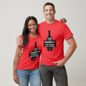 T-shirt Alcool Gratuit Et Sobre (Unisexe)