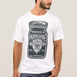 T-shirt alcool illégal Amérique de merica