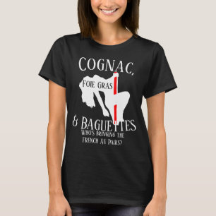 T-SHIRT ALCOOL TABAC & ARMES À FEU QUI APPORTE LES FRITES