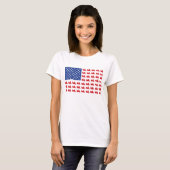 T-shirt ALÉA-Drapeau À Cycle Automobile (Devant entier)