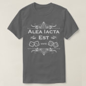 T-shirt Alea iacta est 5 à (Design devant)