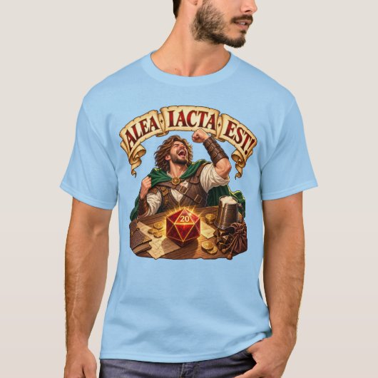 T-shirt Alea Iacta Est DnD (Devant)