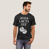 T-shirt Alea Lacta Est Histoire de Rome antique Julius Ca (Devant entier)