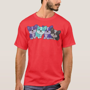 T-shirt Aleigender Flag Pride Chiens Lgbtq Aleigender Corg