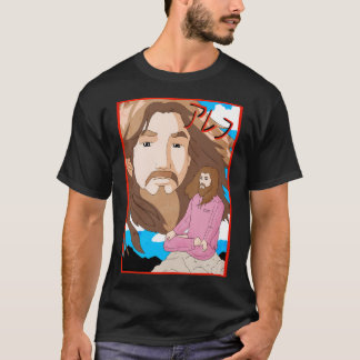 T-shirt Aleph Anime. Culte de fin du jour. Oeuvre Drôle.