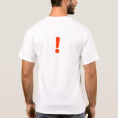 T-shirt Alerte ! (Dos)