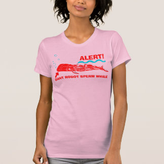 T-shirt ALERTE ! Cachalot géant de robot