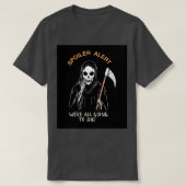 T-shirt alerte de spoiler (Design devant)