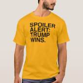 T-shirt Alerte de spoiler : Victoires d'atout (Devant)