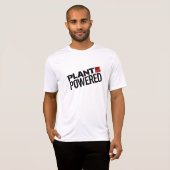 T-shirt Alerte de végétalien ! Plante actionné (Devant entier)