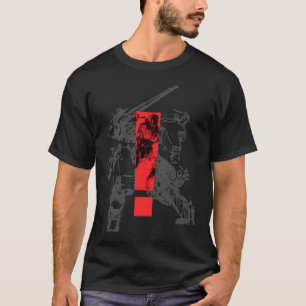 T-shirt Alerte ! Engrenage métallique