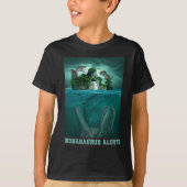 T-shirt Alerte Mosasaure ! (Devant)