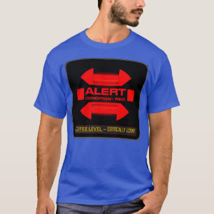 T-shirt alerte rouge