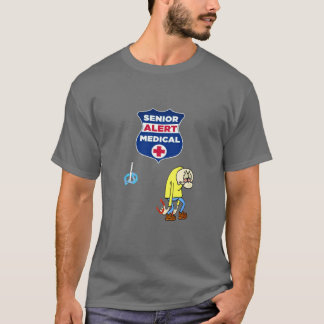 T-shirt Alertes médicales Sr. de lancer de fer à cheval dr