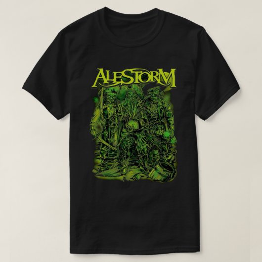 T-shirt Alestorm Nouveau logo Alestorm (Design devant)