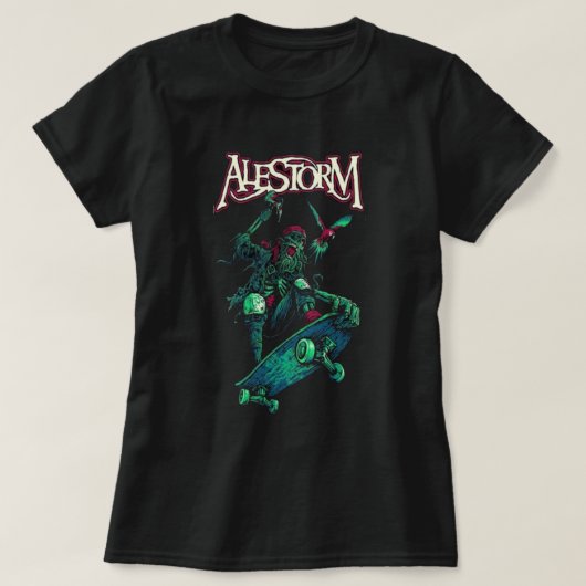 T-shirt Alestorm Nouveau logo Alestorm (Design devant)