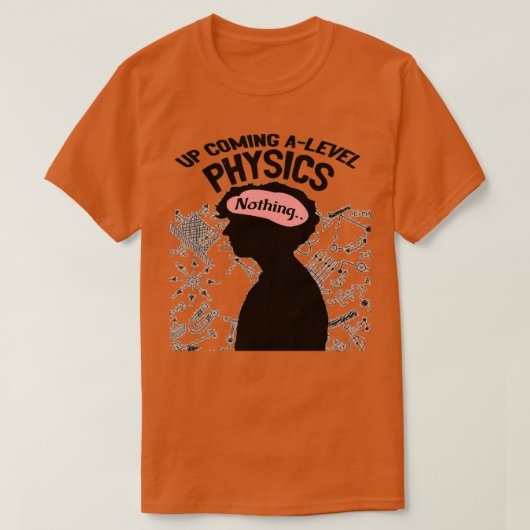 T-shirt ALevel Physics Up Coming Boy Design (Design devant)