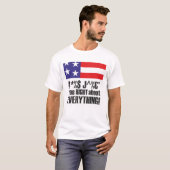 T-shirt Alex Jones a raison (Devant entier)